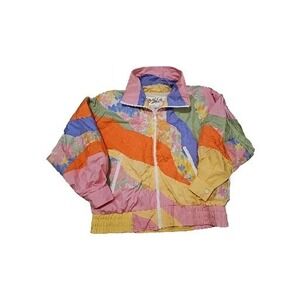 Giacca Sport Small Jacket coat 1980's RARE Windbreaker bomber Unique Design